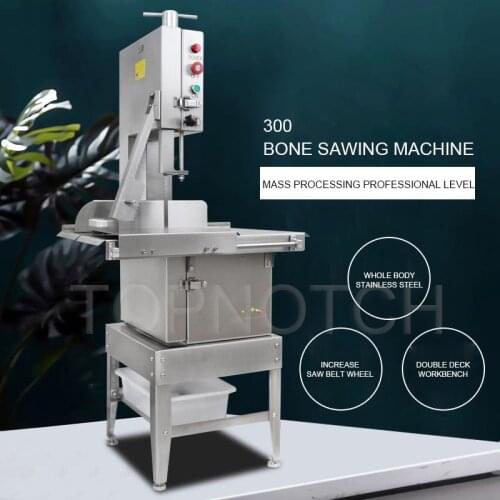 Frozen Meat Butchers Cutting Machine Fish Pork Chicken Meat Cutter Meat Bone Cutting Saw Machine