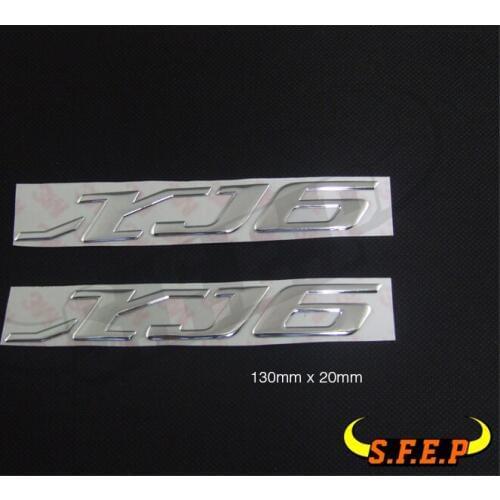 Motorcycle Emblem Badge Decal 3D XJ6 Tank Wheel Logo For Yamaha XJ6 Sticker