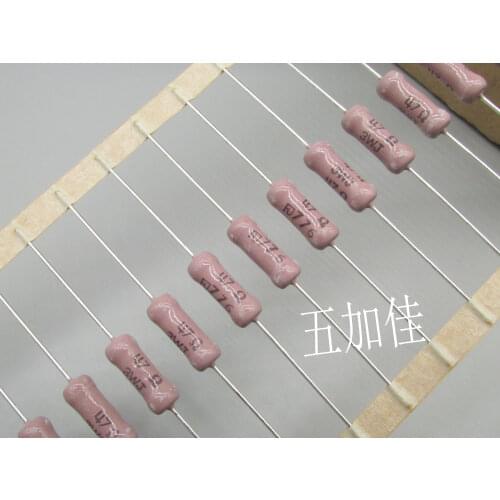 Original New 100% RSS03J47R0A640NH 3W 47R 5% high-power heat-resistant oxide metal film resistor 5.5X15MM (Inductor)