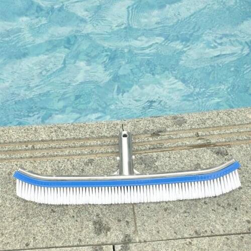 Swimming Pool Brush Durable Pool Floor Wall Cleaning Tool Pool Broom Algae Remover Scrubber Cleaning Brush Head Cleaner Tool