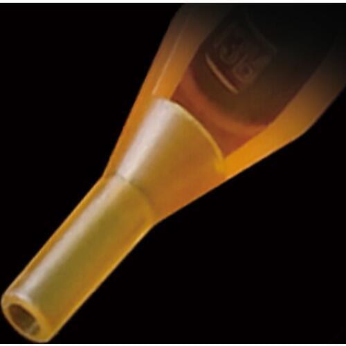 Power Dragon Premium Golden Disposable Pre-sterilized Tattoo Machine Tips 100 PCS Closed 15RT Free Shipping