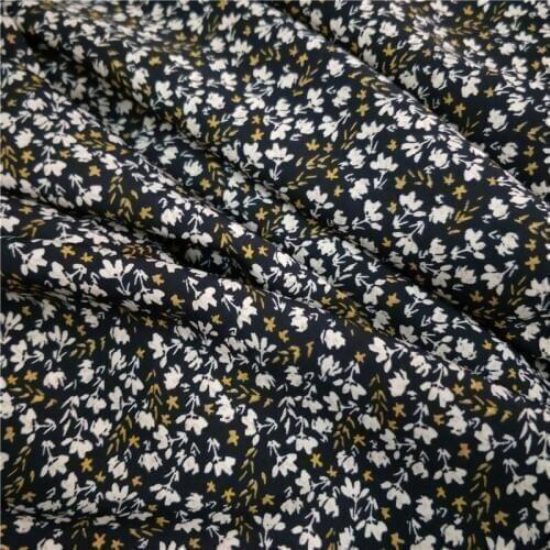Sewing Dress Fabric Trousers Chiffon Crepe Chiffon Heart Poly DIY Fabric for Dress Blouse Dress Qualified
