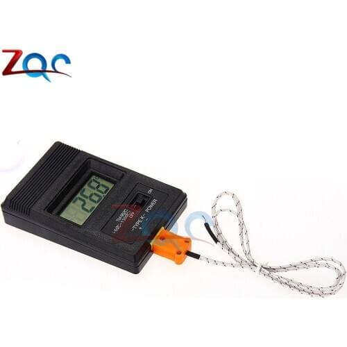 TM902C LED Digital Temperature Meter K Type Thermocouple Sensor Probe Detector Meter -50C to 1300