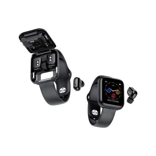 New X5 Smart Watch Bluetooth Headset TWS Wireless Earphones 2in1 HD Big Screen Heart Rate Blood Pressure Monitor Smartwatch
