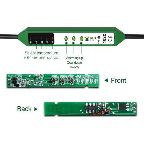 Electric Soldering Iron Soldering Station Portable Adjustable Temperature Antistatic Mini Single Handle Constant Temperature AC