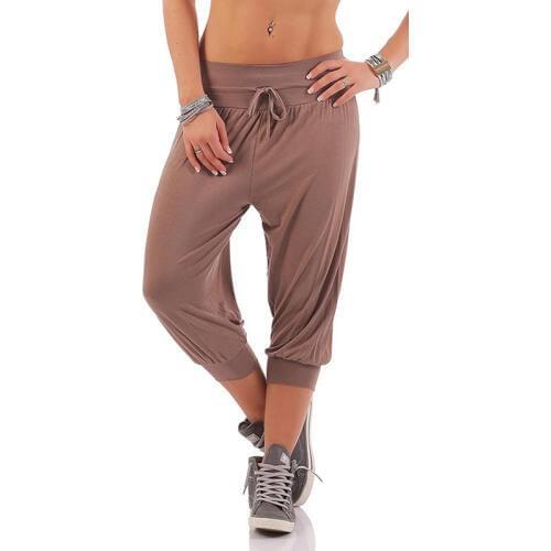 New Fashion solid loose Lace Up pants Women Elastic casual harem pants Plus Size calf length trousers Hot Sale