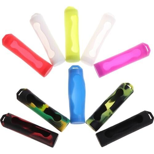 1PCS Silicone Sleeve Cover Case For 18650 Protective Bag Pouch Battery Box