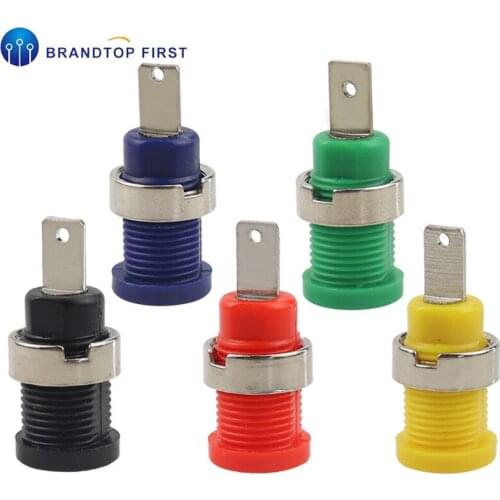 4mm banana female jack binding post wire connector
