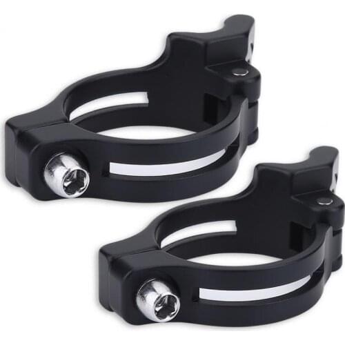 MEIJUN Front Derailleur Adapter Clamp Bicycle Ultra-Light 34.9mm Front Derailleur Adapter Clamp Aluminum Conversion Adapter Clip