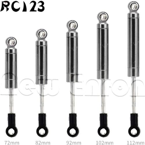 Gray Aluminum 72-112MM Int Shock Absorber Damper 1:10 RC Car Tamiya Kyosho Axial HPI Crawlers Car Trucks CC01 SCX10