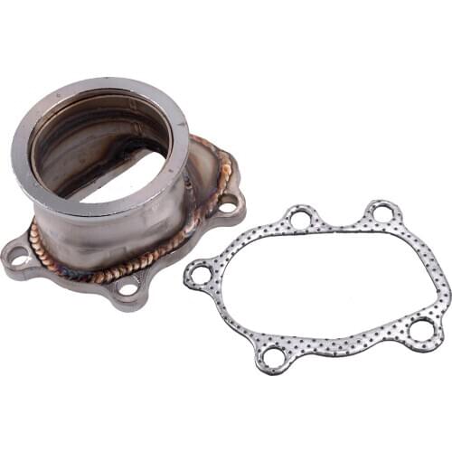 Car Turbo Downpipe 5 Bolt To 2.5'' V Band Flange Adapter Gasket Fit For GT25 GT28 T25 T28 Accessories