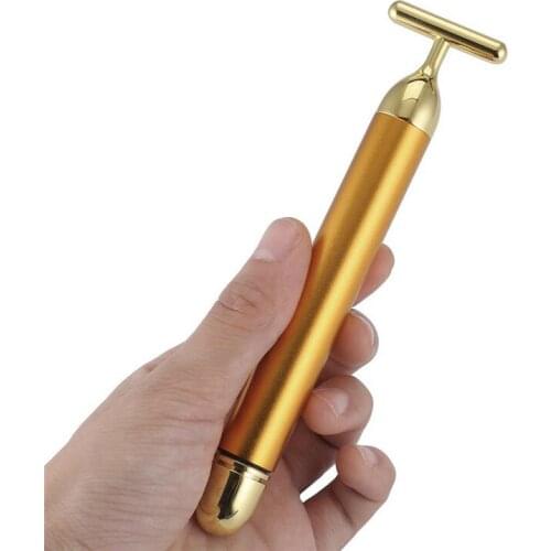 Energy Beauty Bar Slimming Face Massage Tool Slimming Massager Facial Stick Facial Beauty Skin Care T Shaped Vibrating Tool
