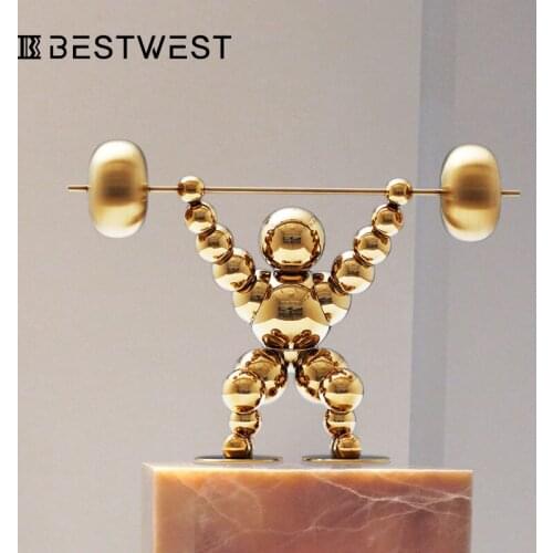 Creative design Huang masters figure ome decoration accessories for living room lift housewarming Special gift pendulum stand