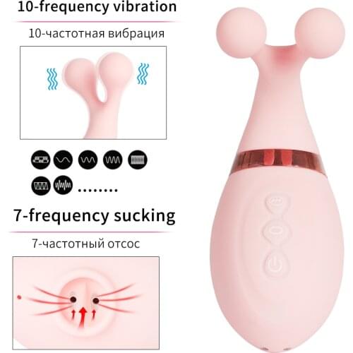 Sex Toys For Adults Female Masturbator Vibrating Sucker Oral Sex Suction 10 Speeds Vagina Sucking Vibrator Clitoris Stimulation