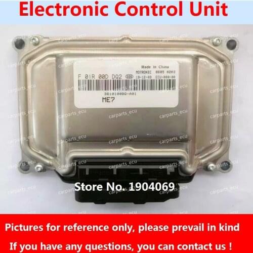 Engine Computer Board F01R00DDQ2 F01RB0DDQ2 3610100BQ-A01 ME7 ECU F01R00DLB1 F01RB0DLB1 3610010002-A01 For Zotye Car
