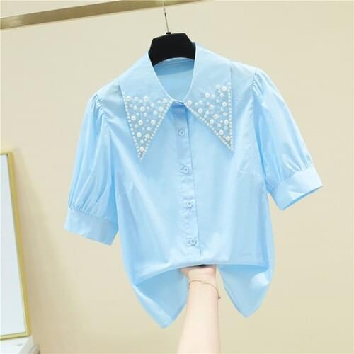 MIUXIMAO Blue Blouses