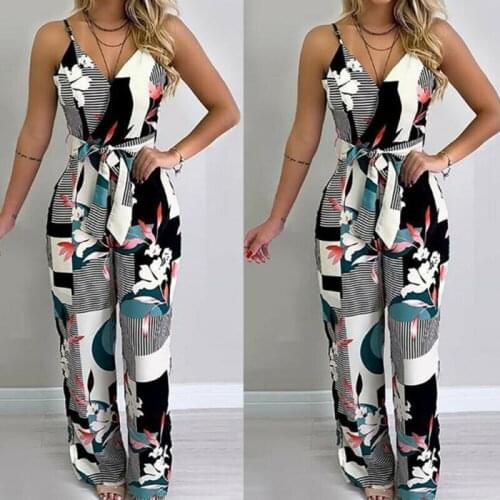 Fashion Women Jumpsuits 2020 Sexy Off Shoulder Romper Summer Jumpsuit Women Casual Sleeveless Playsuit Female Clothes New