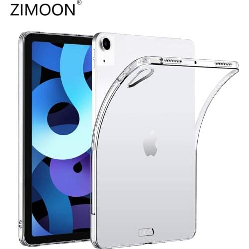 For New iPad 10.2" Case Soft Cover for iPad Air 2/3/4 Transparent Case for iPad 9.7" 2017/2018 Slim Cover for iPad 2/3/4