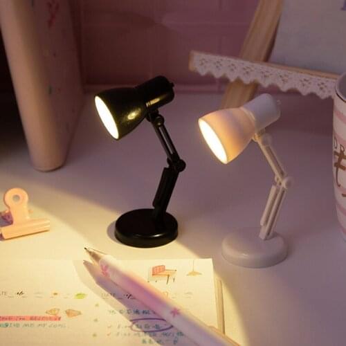 2021 New Exotic Creative Small Book Lamp Bedroom Small Night Light Mini Fold-able Book Clip Warm Light Eye Protection Table
