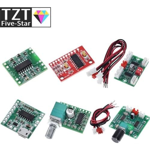 Bluetooth 5.0 PAM8403 Super Mini Digital Amplifier Board 2 * 3W 5W Class D Digital 2.5V To 5V Small Stereo Amp Amplifier Board