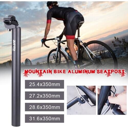 Bicycle Seatpost 25.4/27.2/28.6/31.6/30.8*350mm for Road Bike Mountain Bike MTB Shock-Absorber Seat Pole Bike Parts