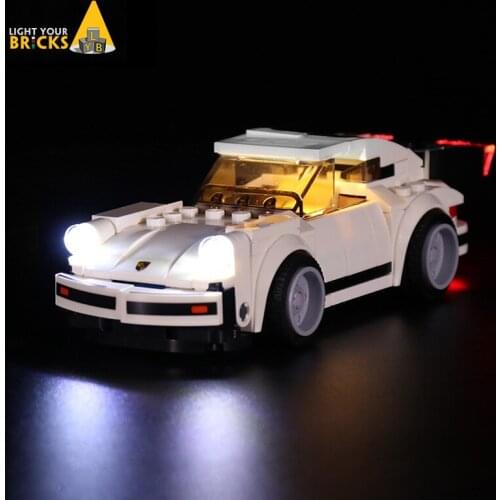 LED Light Kit For 75895 speed series 911Turbo3.0 blocks car Building Blocks Toys(Not Include LED Lego Set)