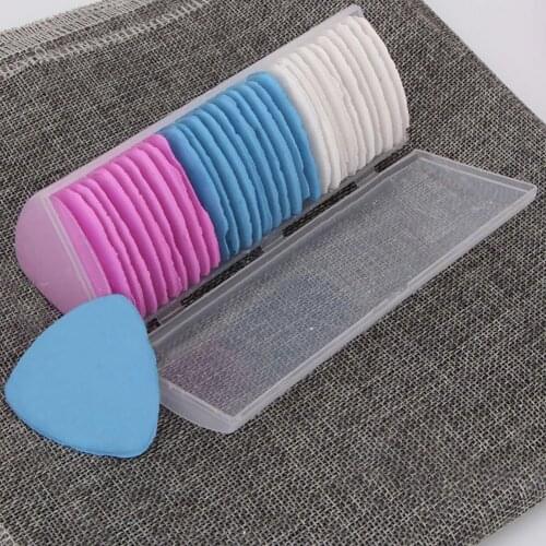 30Pcs/Box Fabric Chalk Smooth Clear Trace Powder Thicken Multicolor Clothes Chalk for Patchwork