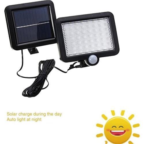 Waterproof 56/30 LEDs Solar Light Solar Panels Power PIR Motion Sensor Light Garden Outdoor Pathway Sense Solar Lamp Wall Light