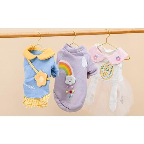 10 PCS Strong Metal Wire Pet Hangers Small Clothes Hangers for Dog Cat, Fit Over Regular Closet Rod