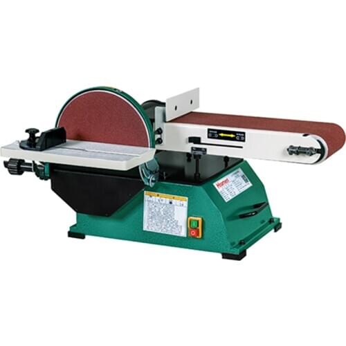 1000W6X10 inch emery disc sanding belt machine H6100 series knife sharpening machine sanding belt machine multifunctional