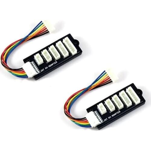 2PCS JST-XH Balance Port Adapter Board for 2-6S Lipo Battery Charger
