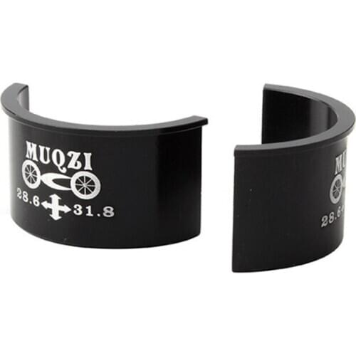 2 Pcs Aluminum Alloy Bike Handlebar Shim Adapter Adjustable Bicycle Handlebar Conversion Sheet Transformer For Mounting Bicycle