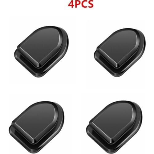 4Pcs Car Styling Clips USB Cable Storage Car Hooks Car Headphone Key Storage Holder Auto Hanger Car Interior Accessories