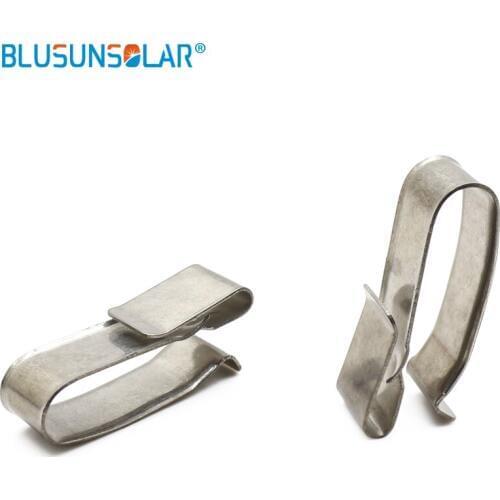 4500 pieces hot selling high quality SUS 304 Material big size 4 x 4mm2 PV cable clips