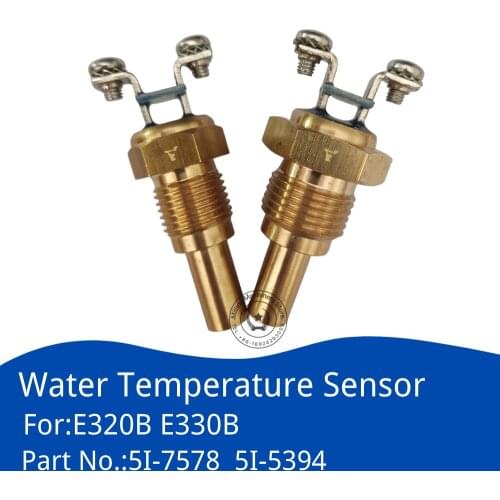 4I-5394 5I-7578 For CATERPILLAR CAT E330B/320B S6K Engine Water Temperature Sensor Plug Excavator Spare Parts 34390-00800