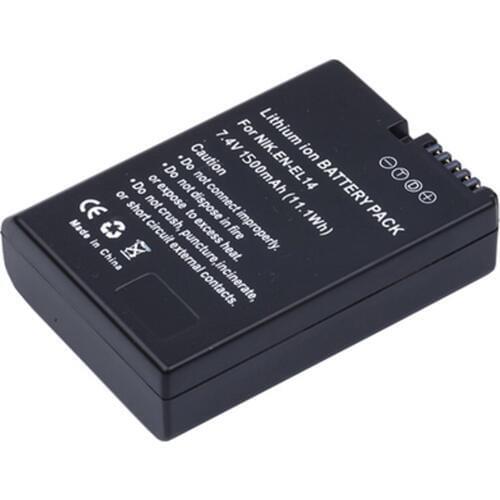 Battery Pack for Nikon Df and Nikon D3100, D3200, D3300, D3400, D3500, D5100, D5200, D5300, D5500, D5600 Digital SLR Camera