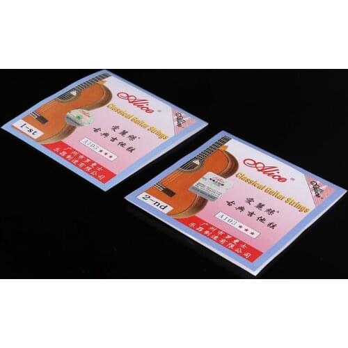 Alice A103 Nylon String 1-st E 028 / 2-nd B 032 High Tension For Classical Guitar