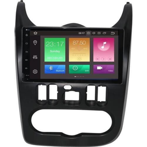 4GB 9" HD Android 10 Car Stereo For Renault Duster Dacia Logan Sandero Auto Radio FM GPS Navigation WiFi Backup Camera No DVD