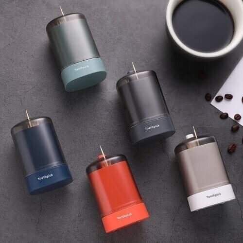 Automatic Pop Up Toothpick Box Nordic Detachable Toothpick Holder Container Toothpick Dispenser Storage Box Table Decoration