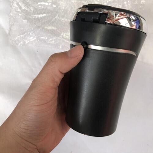 Car Light Up Ashtray Detachable Smokeless Ash Holder Cup with LED Light for Vehicles Universal Car Styling Accessories Interior