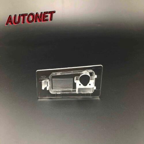 AUTONET Car Backup Rear View Camera Bracket License Plate Lights Housing Mount For Hyundai Solaris Sedan RB HC Russia 2017 2018