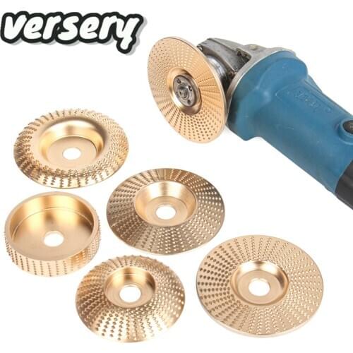 Free Shipping 1PC 16mm Bore WoodWorking tools Grinding Wheel Rotary Sanding Wood Carving Tools Abrasive Disc For Angle Grinder