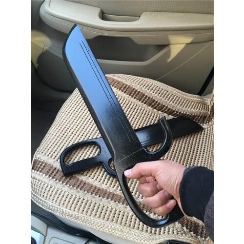 Lucamino SPORTS) wooden Wing Chun Butterfly double Swords, training knife, Bart Cham Dao, RED BLACK colors 1 pair wholesales