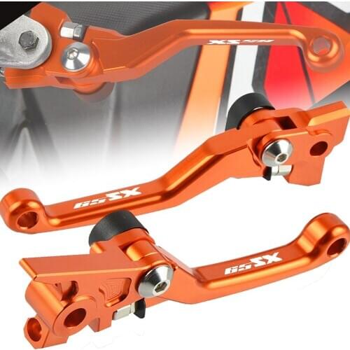 For 65SX XC 2013-2018 65 SX 2004-2013 2005 2006 2007 2008 2009 2010 2011 12 CNC Motorcycle Brake Clutch Levers handle orange