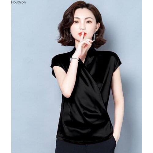 Блузки с коротким рукавом Houthion China At AliExpress