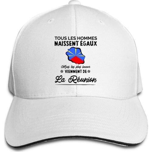 Les Plus Beaux Viennent De L Ile De La Rﾩun Baseball summer cap R248 Funny Graphic Mens Womens hat