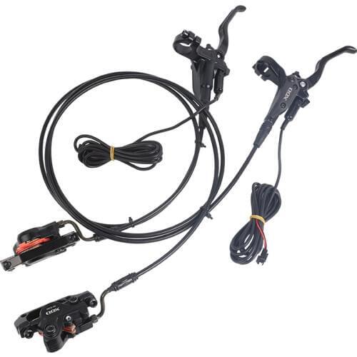 E-Bike MTB Hydraulic Disc Brake Set Aluminum Alloy Electric Power Control Shifter Bicycle Brakes XOD LF-RR / LR-RF