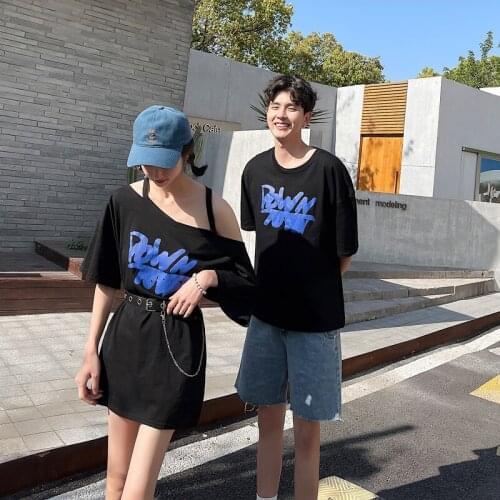 Summer design sense temperament couple outfit class clothes couples clothes couples clothing