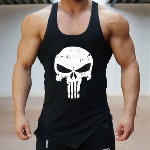 Gorilla wear fashion cotton sleeveless tank top men Fitness muscle shirt mens singlet Bodybuilding workout gym vest fitness men