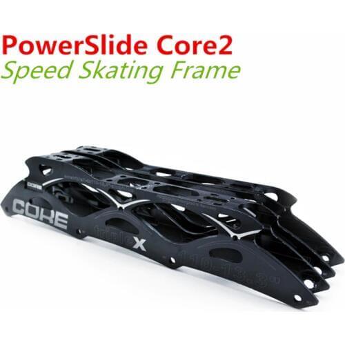 PowerSlide PS Core2 Inline Speed Skate Frame 4X100mm /110mm, Core Generation 2, 165mm 195mm Roller Skates Triple X Frame